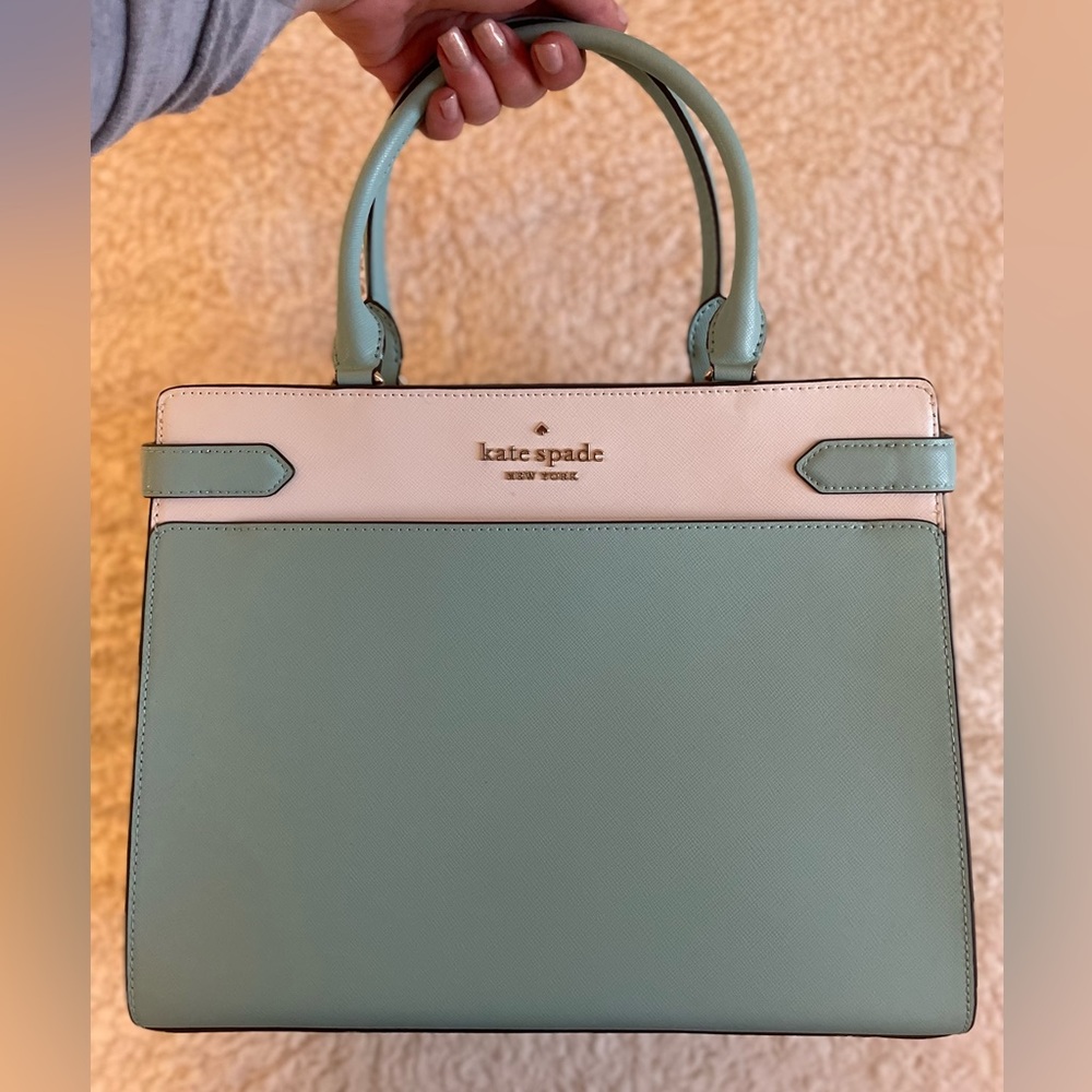 Kate Spade Large Satchel Staci Colorblock Poolside - New! Spring and summer